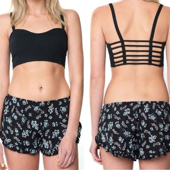 Brandy Melville Cage Back Bralette - Picture 2 of 5